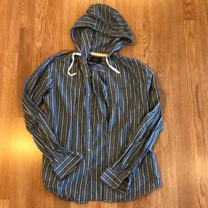 American Eagle Button Down Hoody
